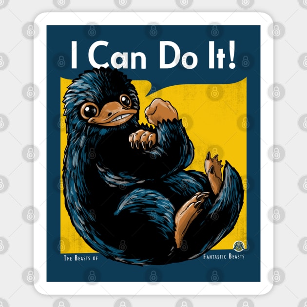 I Can Do It! Sticker by alemaglia